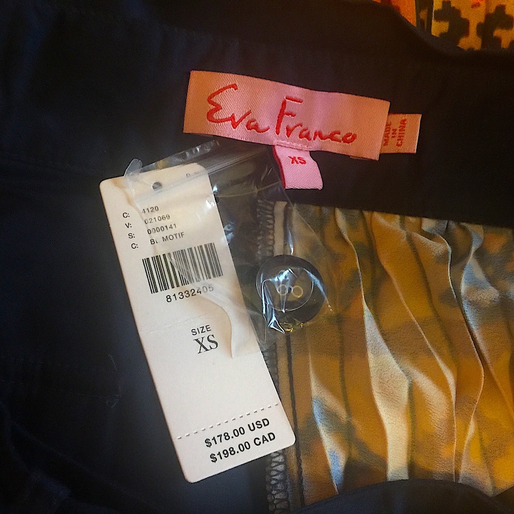 ANTHROPOLOGIE Eva Franco Pleated Cargo Skirt - Picture 12 of 12